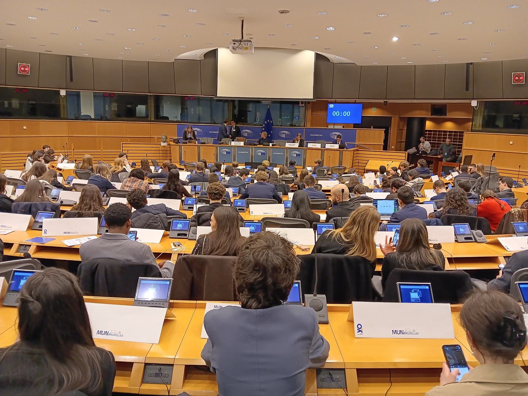 Parlamento Europeo, la sede dove si è svolta la cerimonia ufficiale di chiusura del MUN