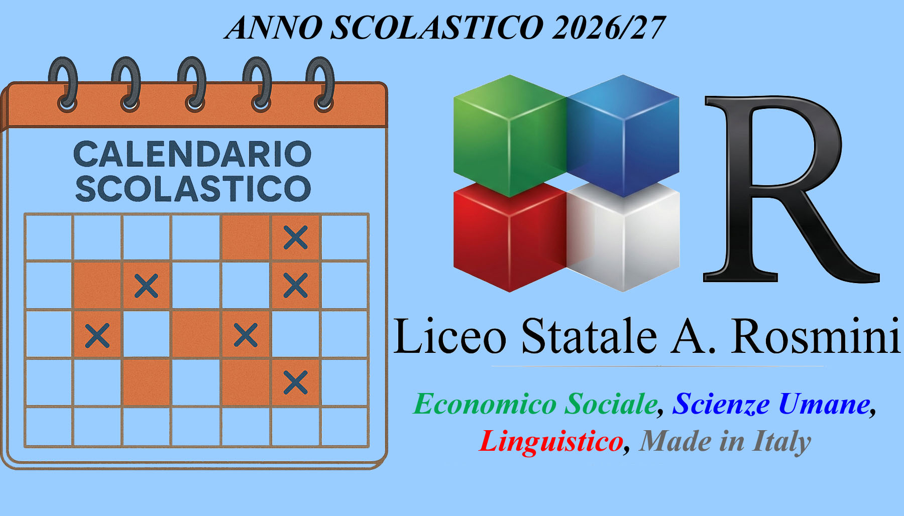 Calendario Scolastico anno 2026/27